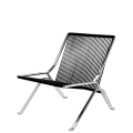 Silla de diseño de diseño contemporáneo PK25 Poul Kjaerholm Lounge Silla